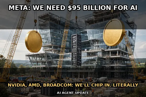 Meta plans a record $95B equity raise to fund its AI buildout — and its chip suppliers want in