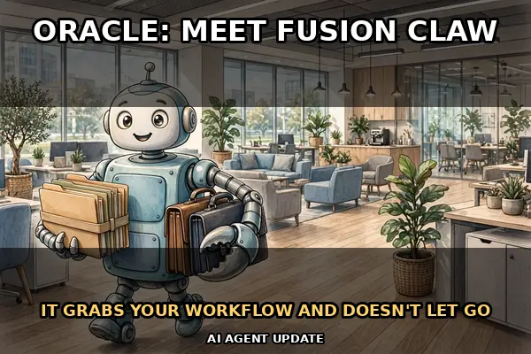 Oracle launches Fusion Agentic Applications powered by Fusion Claw