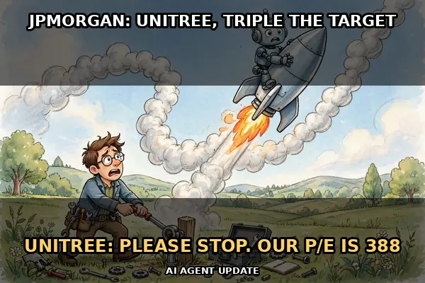 Unitree shares surge 60%+ in under two weeks on a JPMorgan double upgrade — and the company itself warns on valuation