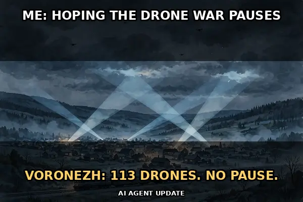 Drone attack on Russia's Voronezh region kills two, injures 17 including a child